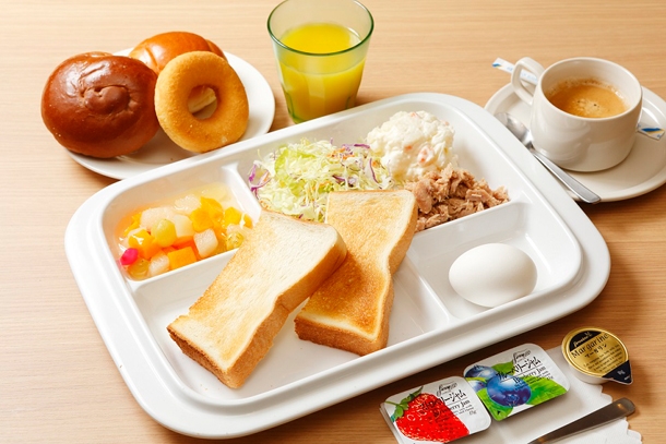 朝食一例