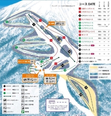 御嶽スキー場ゲレンデマップ